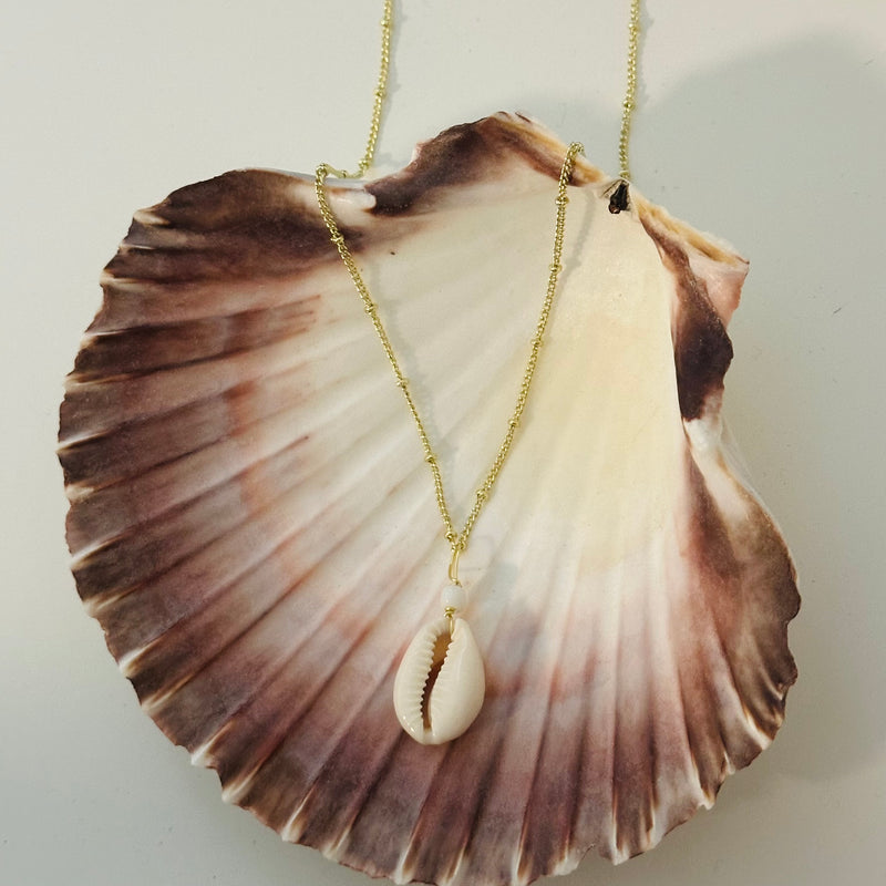 Puka Beaded Necklace