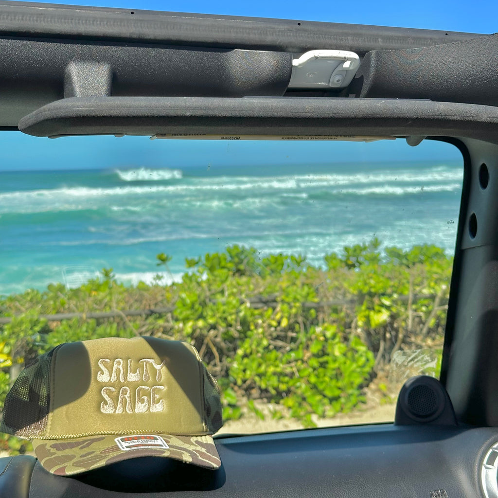 Salty Sage Trucker Hat