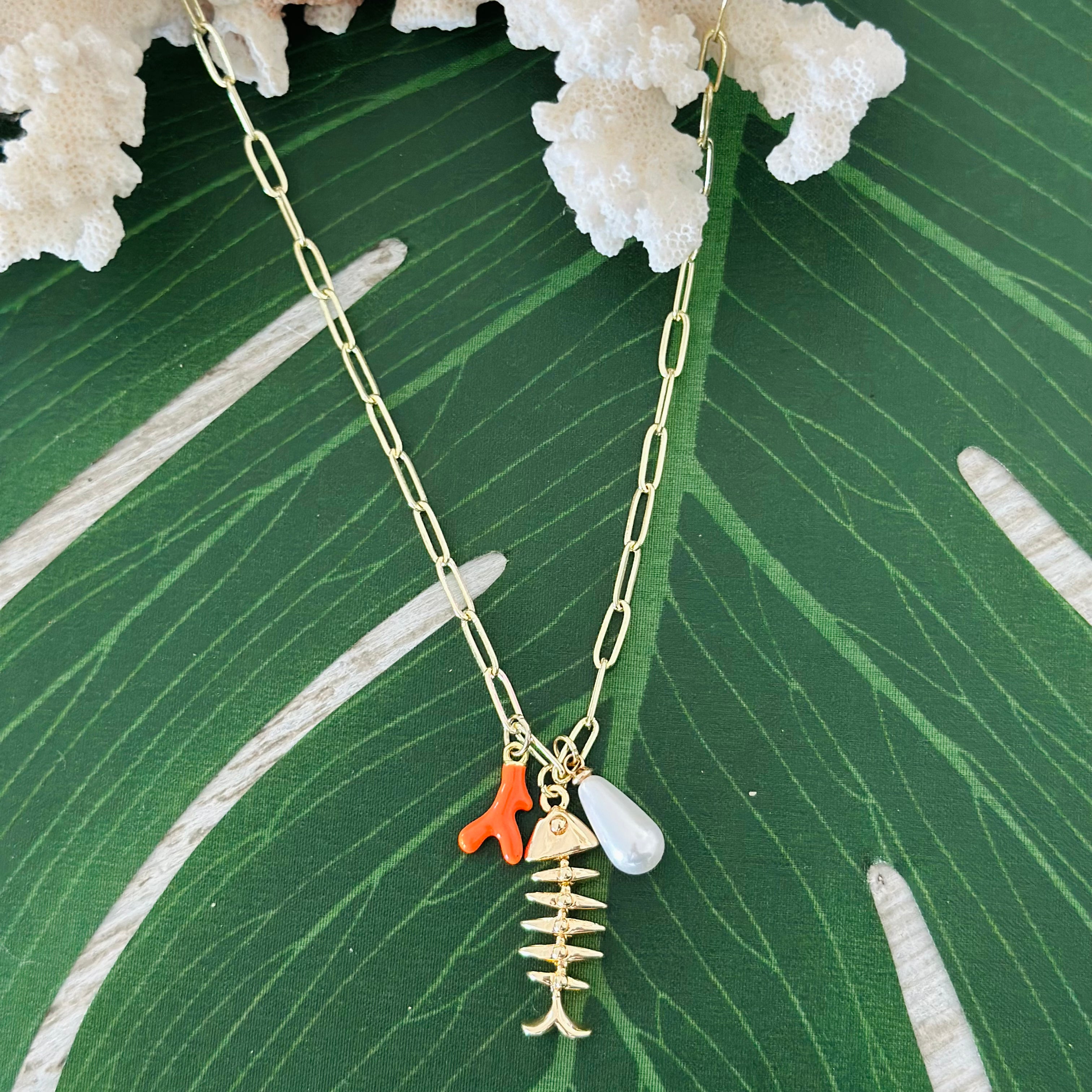 The Bone Fish Necklace