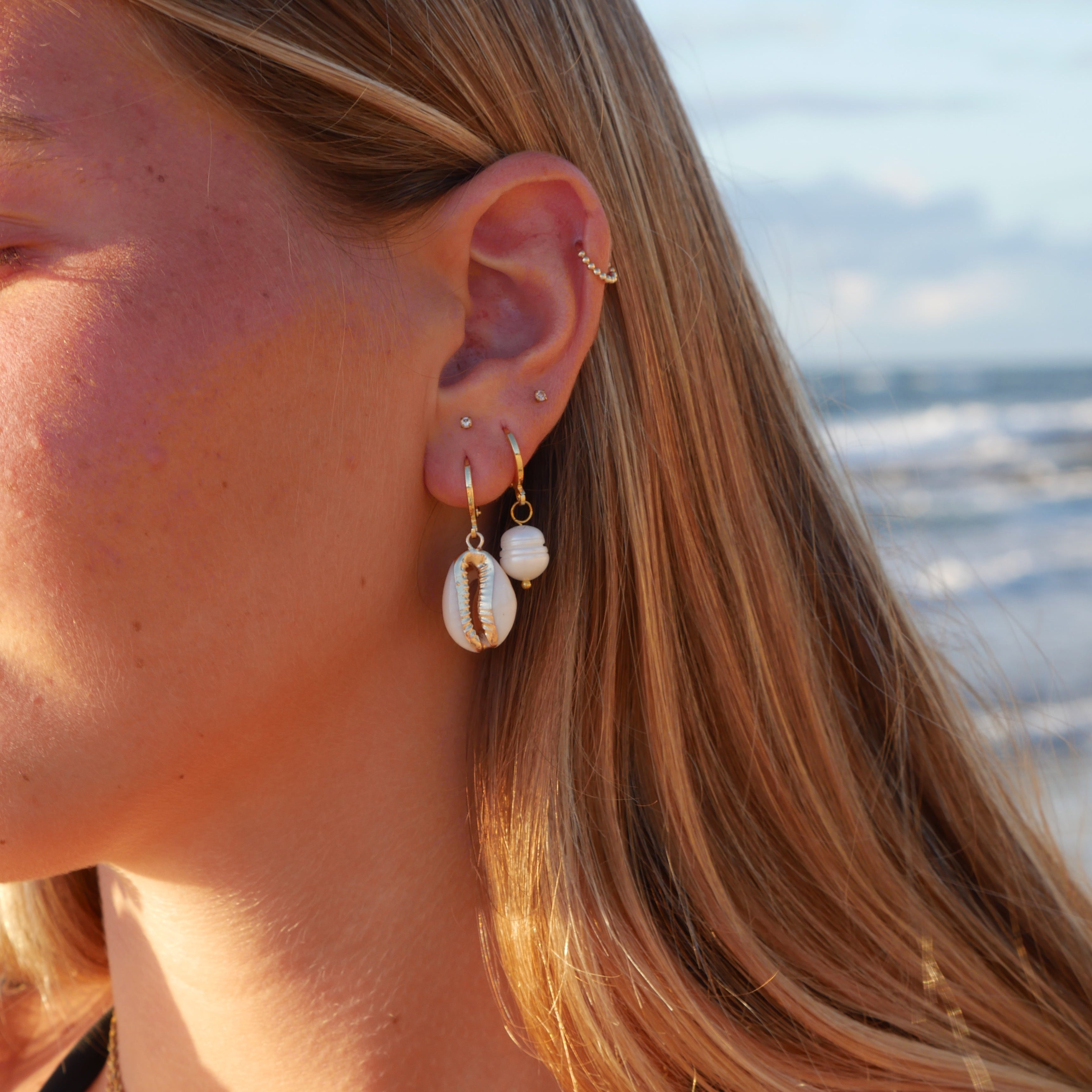 Puka Shell Earrings