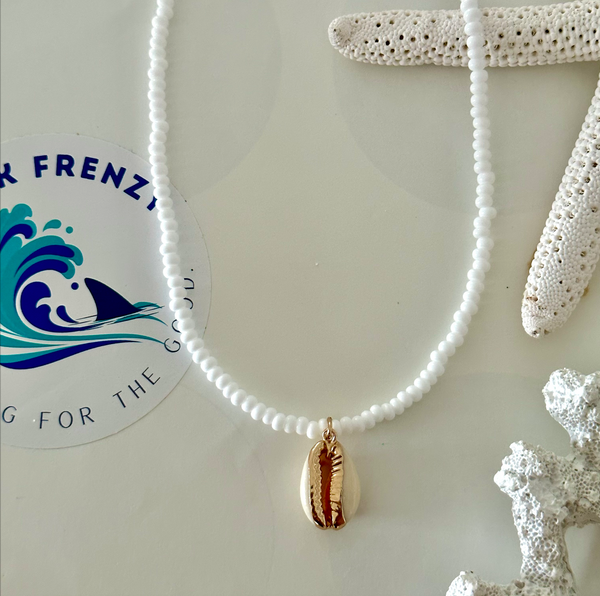 Puka Beaded Shell Necklace