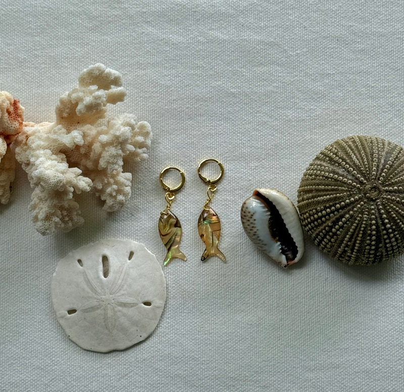 Fishy Shell Hoops