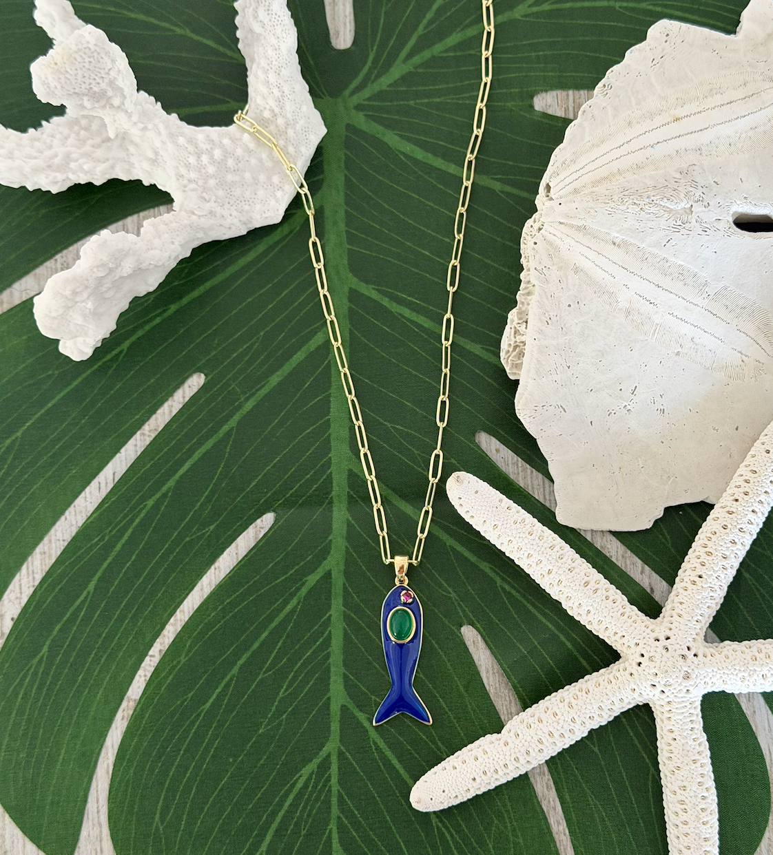 SAGE-Lucky Catch Necklace