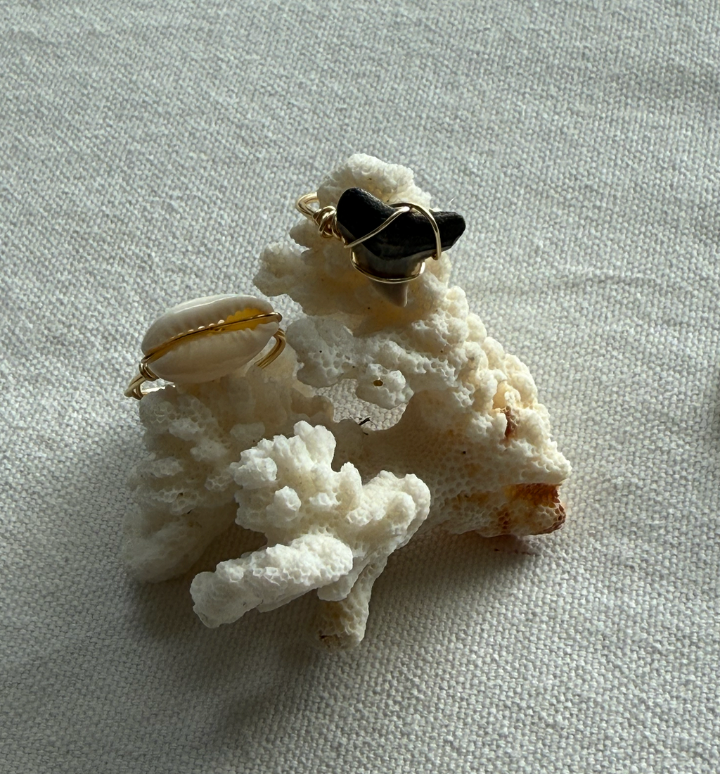 Beautiful Gold OCEAN RINGS !!