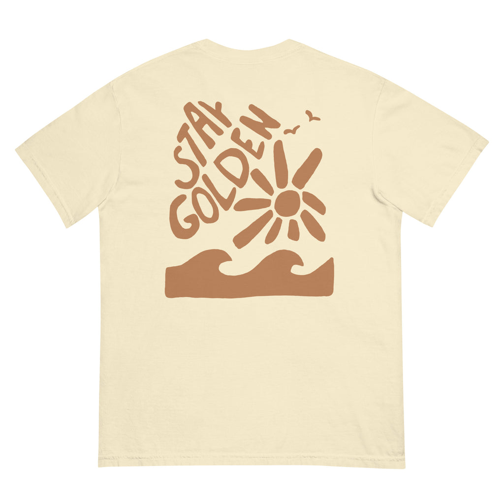 Unisex garment-dyed heavyweight t-shirt