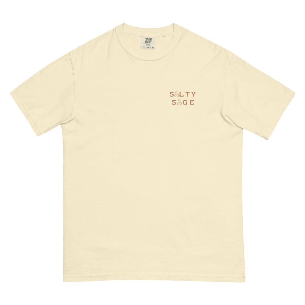 Unisex garment-dyed heavyweight t-shirt