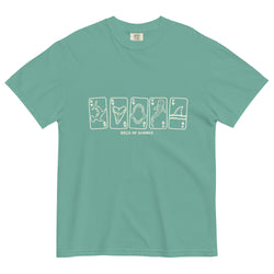 Unisex garment-dyed heavyweight t-shirt