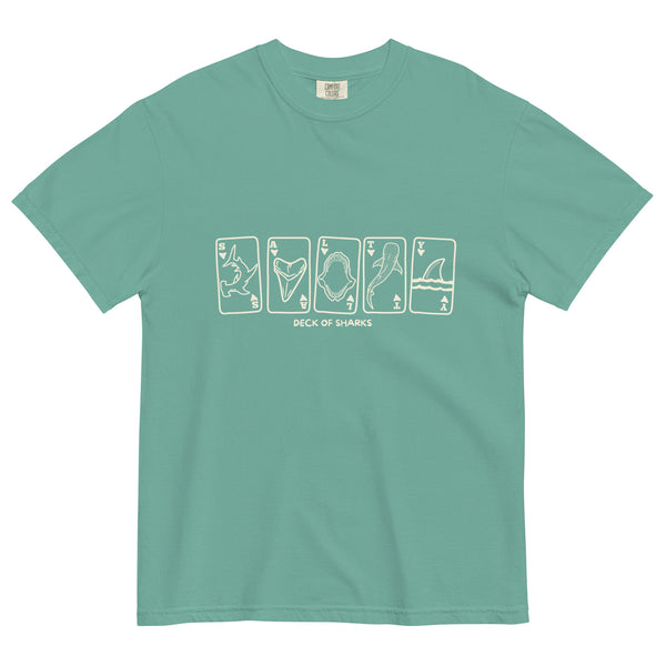 Unisex garment-dyed heavyweight t-shirt