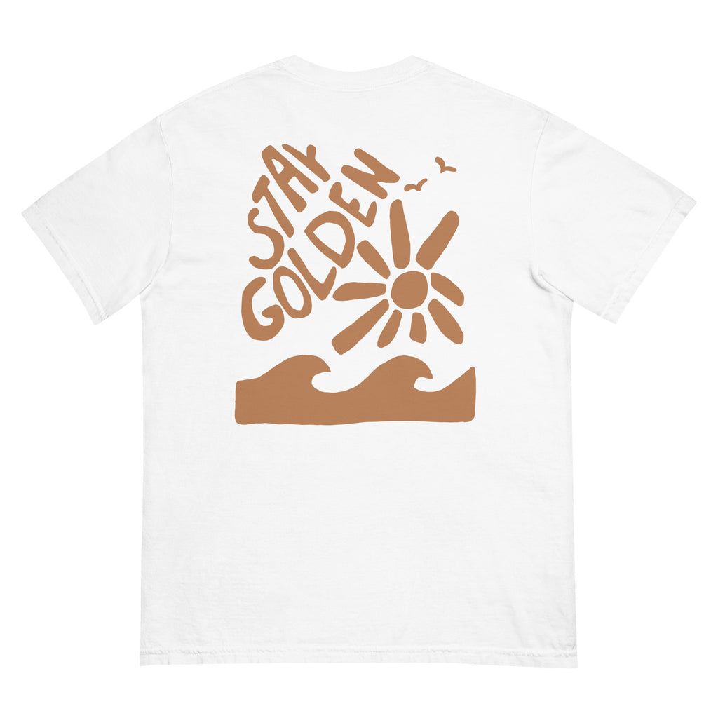 Unisex garment-dyed heavyweight t-shirt